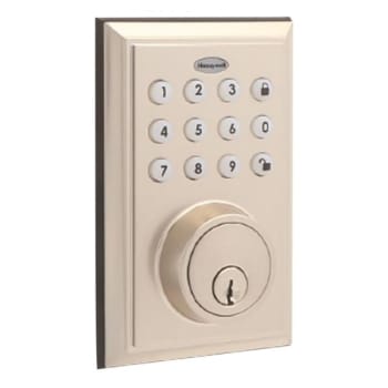 Image for Honeywell 8812309S Bluetooth Enabled Digital Deadbolt Door Lock with Keypad, 2.375/2.75" Backset from HD Supply
