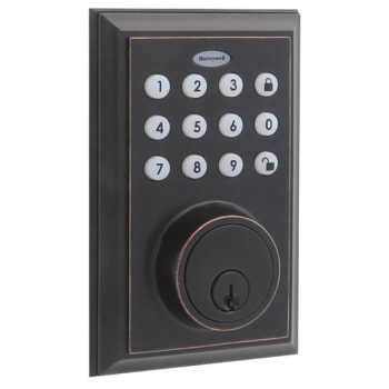 Image for Honeywell 8812409s Bluetooth Enabled Digital Deadbolt Door Lock With Keypad, 2.375/2.75" Backset from HD Supply
