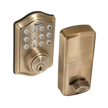 Image for Honeywell 8712109 Electronic Deadbolt Door Lock With Keypad, 2.375/2.75" Backset, Grade 3 from HD Supply