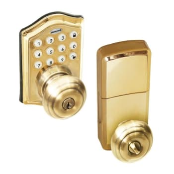 Image for Honeywell 8732001 Electronic Entry Knob Door Lock With Keypad, 2.375/2.75" Backset, Grade 3 from HD Supply