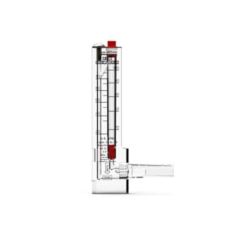 Image for Blue White Ind 2" Pvc Vertical Flowmeter from HD Supply