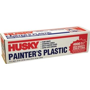 Image for Poly-America 03512H 12' x 400' .31mil High Density Painters Poly Film from HD Supply