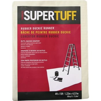 Image for Trimaco 80208 4' x 15' Rubber Duckie Drapery Drop Cloth from HD Supply