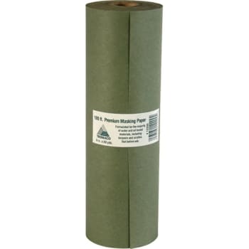 Image for Trimaco Tri Paper 9" X 180' Green Premium Masking Paper, Package Of 12 from HD Supply