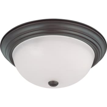 Image for Satco® 15 in. 3-Light Incandescent Flush Mount Light from HD Supply