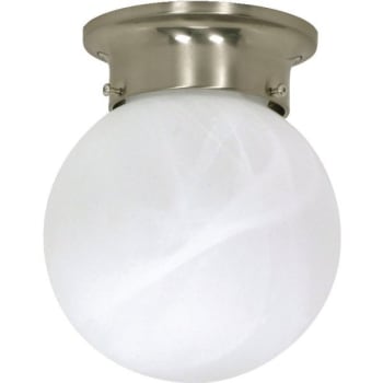 Image for Satco® 60/6008 6 In. 1-Light Incandescent Flush Mount Light from HD Supply