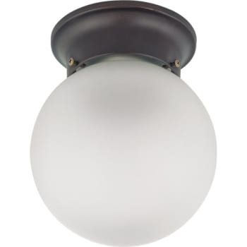 Image for Satco® 60/6012 1-light Incandescent Flush Mount Light from HD Supply