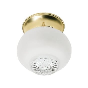 Image for Satco® 60/6029 6 In. 1-Light Incandescent Flush Mount Light from HD Supply