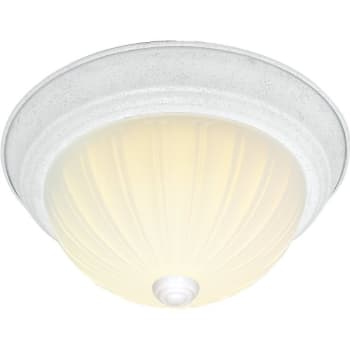 Image for Satco® SF76/1252-Light Incandescent Flush Mount Light (White) from HD Supply