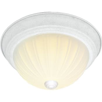 Image for Satco® 15 In. 3-Light Incandescent Flush Mount Light (White) from HD Supply
