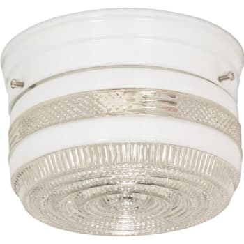 Image for Satco® Sf77/097 1-Light Incandescent Flush Mount Light from HD Supply
