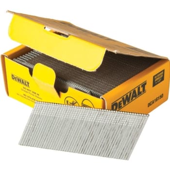 Image for DeWalt 1-1/2" 20-Degree,16-Gauge Angled Finish Nail, Box Of 2,500 from HD Supply