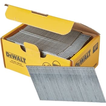 Image for DeWalt 20-Degree, 16-Gauge Angled Finish Nail, 2", Box Of 2,500 from HD Supply