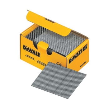 Image for DeWalt 2-1/2" 20-Degree, 16-Gauge Angled Finish Nail, Box Of 2,500 from HD Supply