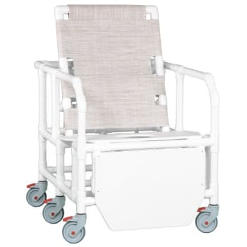 Image for IPU® Reclining Shower Chair 650 Lbs Capacity In Linen from HD Supply