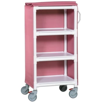 Image for IPU 3 Shelf Multi-Purpose Cart In Wineberry from HD Supply