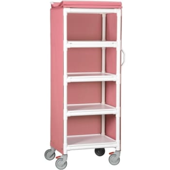 Image for IPU 4 Shelf Multi-Purpose Cart In Wineberry from HD Supply