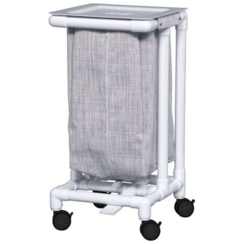 Image for IPU Standard Single Hamper With Foot Pedal Cap Linen Mesh from HD Supply