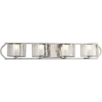 Image for Progress Lighting Caress 34.5 In. 4-light Fluorescent Bath Vanity Fixture from HD Supply