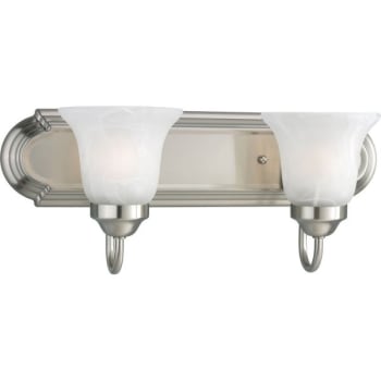 Image for Progress Lighting Alabaster 18 In. 2-Light Fluorescent Bath Vanity Fixture from HD Supply