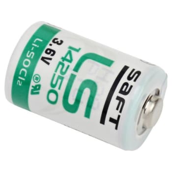 Saft 3.6 Volt Lithium LS14250 Battery Comp-4 Saft