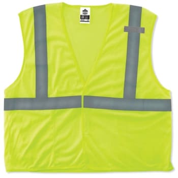 Image for Ergodyne 8210HL Type R Class 2 Economy Mesh Vest, Lime, L/XL from HD Supply
