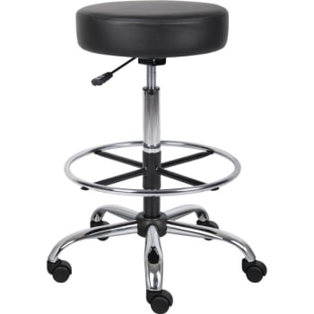 Image for Boss Black Medical Drafting Stool, Black from HD Supply