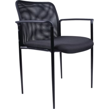Image for Boss Mesh Guest Chair With Arms, Black from HD Supply