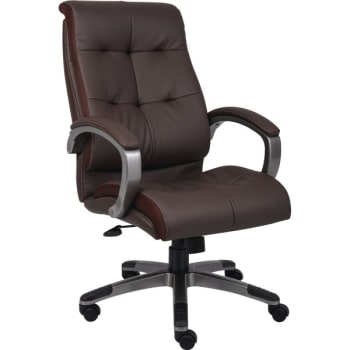 Image for Boss Brown Double Plush Executive Chair from HD Supply