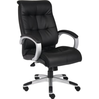 Boss Black Double Plush Executive Chair