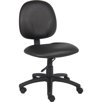 Image for Boss Mid Back Diamond Task Chair, Black from HD Supply
