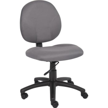 Boss Diamond Mid-Back Task Chair, Gray