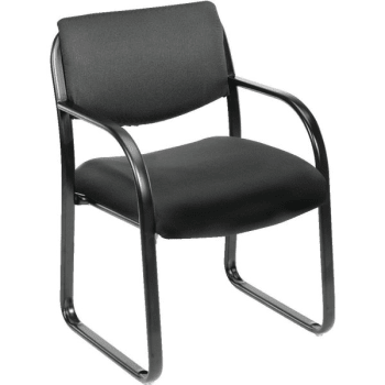Boss Fabric Guest Chair, Black