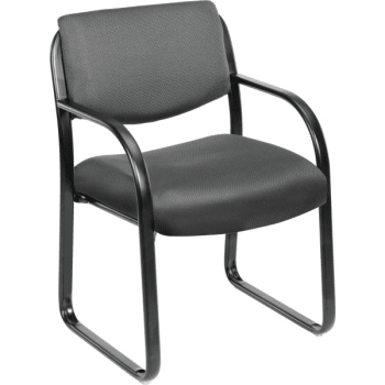 Boss Office Products Boss Gray Guest Chair
