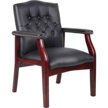 Boss Traditional Guest Chair, Black