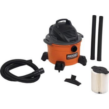 Image for Ridgid 6 Gallon Wet/dry Vacuum from HD Supply