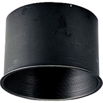 Image for Progress Lighting Led Black Deep Groove Step Baffle from HD Supply