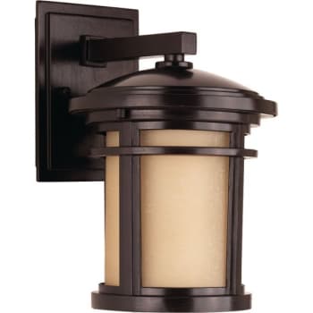 Image for Progress Lighting LED 9W Wish Antique Bronze One-Light Small Wall Lantern from HD Supply