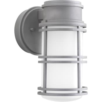 Image for Progress Lighting Led Bell Textured Graphite Small Led Wall Lantern from HD Supply