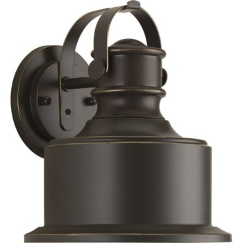 Image for Progress Lighting Led Callahan Antique Bronze One-light Small Wall Lantern from HD Supply