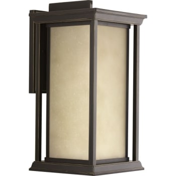 Image for Progress Lighting Led Endicott Antique Bronze Extra-Large Wall Lantern from HD Supply