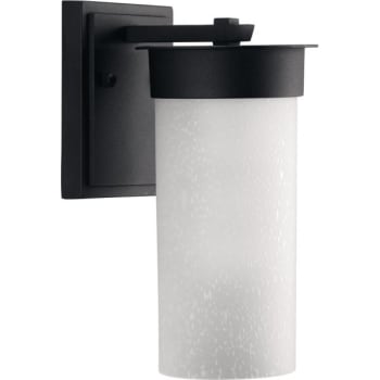 Image for Progress Lighting Led Hawthorne Black One-Light Small Wall Lantern from HD Supply