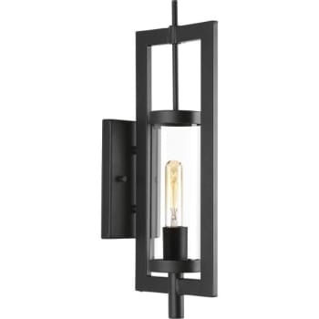 Image for Progress Lighting LED McBee Black One-Light Medium Wall Lantern from HD Supply