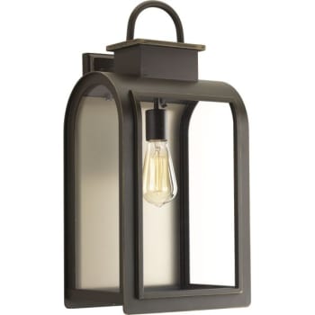 Image for Progress Lighting LED Refuge Oil Rubbed Bronze One-Light Large Wall Lantern from HD Supply
