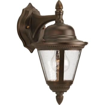 Image for Progress Lighting Led Westport Antique Bronze One-Light Wall Lantern from HD Supply