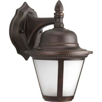 Image for Progress Lighting LED Westport Antique Bronze Westport One-Light Wall Lantern from HD Supply