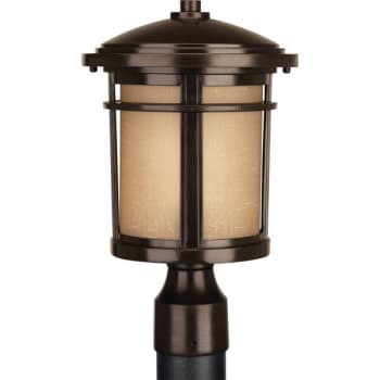 Progress Lighting LED 9W Wish Antique Bronze One-Light Post Lantern