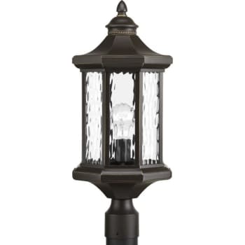 Image for Progress Lighting LED Edition Antique Bronze One-Light Post Lantern from HD Supply