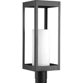 Image for Progress Lighting LED Patewood Black One-Light Post Lantern from HD Supply