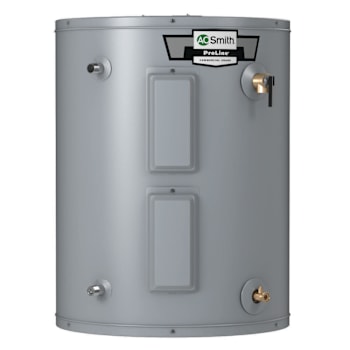 Image for A. O. Smith® 40-Gallon Lowboy Electric Water Heater Side Connect 24d X 31-3/4"H from HD Supply